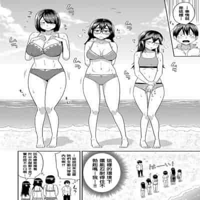 [Makosho] Mujintou de, SEX ni Kyoumishinshin na Dosukebe Inkya Joshi-tachi to Harem Life Chuuhen (COMIC Shingeki 2023-10) [Chinese] [Banana手工漢化] [Digital]