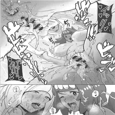 (SC2019 Spring) [DOLL PLAY (Kurosu Gatari)] Alola no Yoru no Sugata 3 (Pokémon Sun and Moon) [Chinese] [紅茶其實只有一人漢化組]