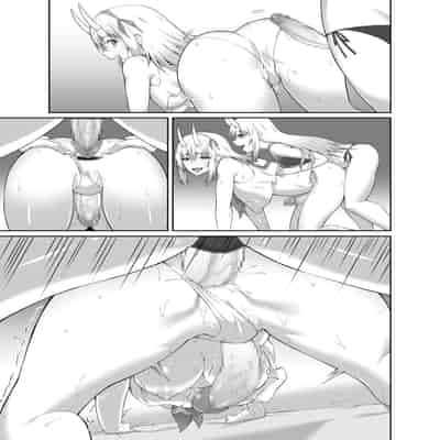 [聖華快楽書店 (エルトリア、水瀬揺光)] 驅魔師墮落污染～因扶她而墮落的驅魔巫女淫亂雌鬼化～