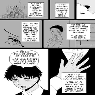 [Saikutsu Kichi (Kagarimachi Konatsu)] The Pure Love Pleasure of a Persecuted Dragon Girl and an Assassin at His Limit [English][Fantasy Primer] [Digital]