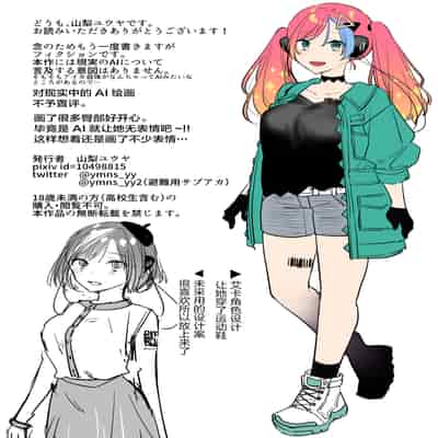 [U-RaL (Yamanashi Yuuya)] Ero Manga AI no Gyakushuu ~Jinrui Wakarase Gyaku Rape~ [Chinese]