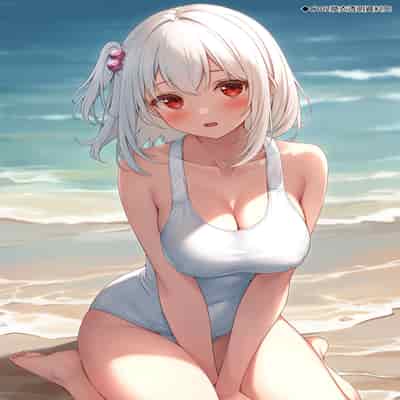 [Mono Letter (Karutamo)] Ecchi na Onaka Kansatsu Onaka×Mizugi 色情的小肚肚觀察記。腹部X泳裝 [Chinese] [Decensored] [Digital]