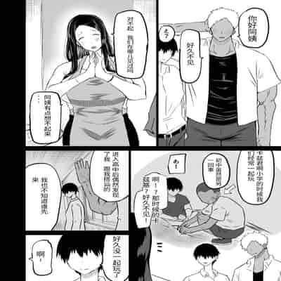 [Chae] Tomodachi ga Boku no Oba to Mama de Gachinuki [Chinese] [机器猫010机翻汉化]