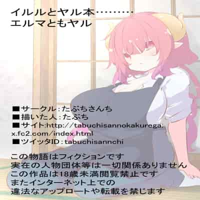 [たぶちさんち (たぶち)] イルルとヤル本………エルマともヤル (小林さんちのメイドラゴン)