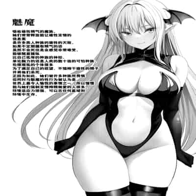 [ネプカ] サキュバスのペットになる!？｜变成魅魔的宠物了！？ [缬丝个人汉化] [DL版]