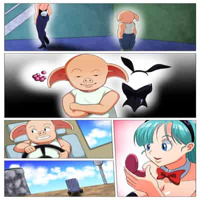 [Q同人] スケベな豚のエッチな策略 (ドラゴンボール)