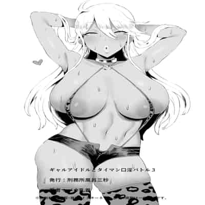 [刑務所風呂三秒 (バカ乳首)] ギャルアイドルとタイマン口淫バトル3 (アイドルマスターミリオンライブ!)｜與辣妹偶像的口交對決3 [天帝哥個人漢化]