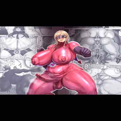 [飯信者] ふたなりチ◯ポバトル!戦隊レッドVSドスケベ怪人 [bkb自翻]