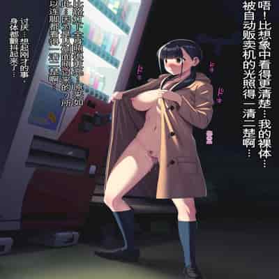 [U Donko] 夜の公園で露出・第一夜 [中国翻訳]