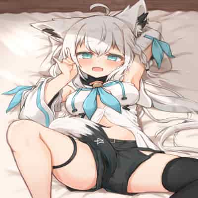 [Tomiyoka Seishijou (Tomiyo)] Idol Byakko to Dousei Seikatsu Suru Hon (Shirakami Fubuki) [Digital] [Chinese]