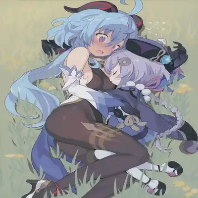 (C100) [Lovewn Outpost (BLADE)] Oshigoto o Hakadorasete Kureru Ganyu-sama (Genshin Impact) [Chinese] [黎欧出资汉化]