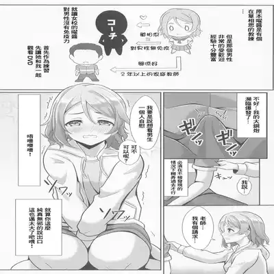 (C100) [Yachan Coffee (Yachan)] Kiss Shitenakya Renshuu nan dakara ne (Love Live! Sunshine!!) [Chinese]